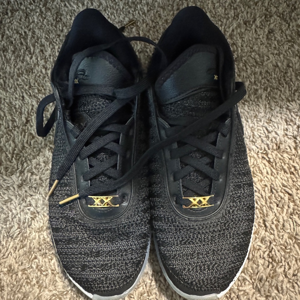Nike Black and Gold Men's LebronXX